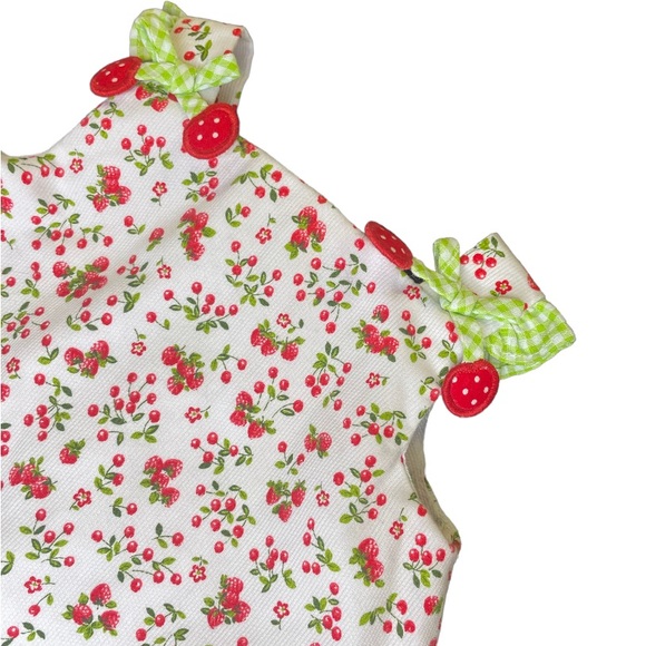 Florence Eiseman Cherry Baby Dress - Picture 2 of 5